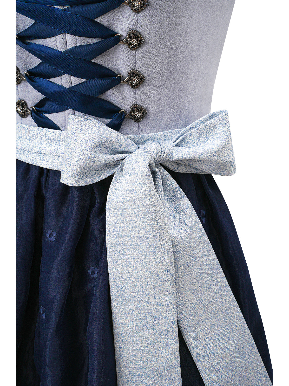 Damen Dirndl Nene für Oktoberfest in Blau