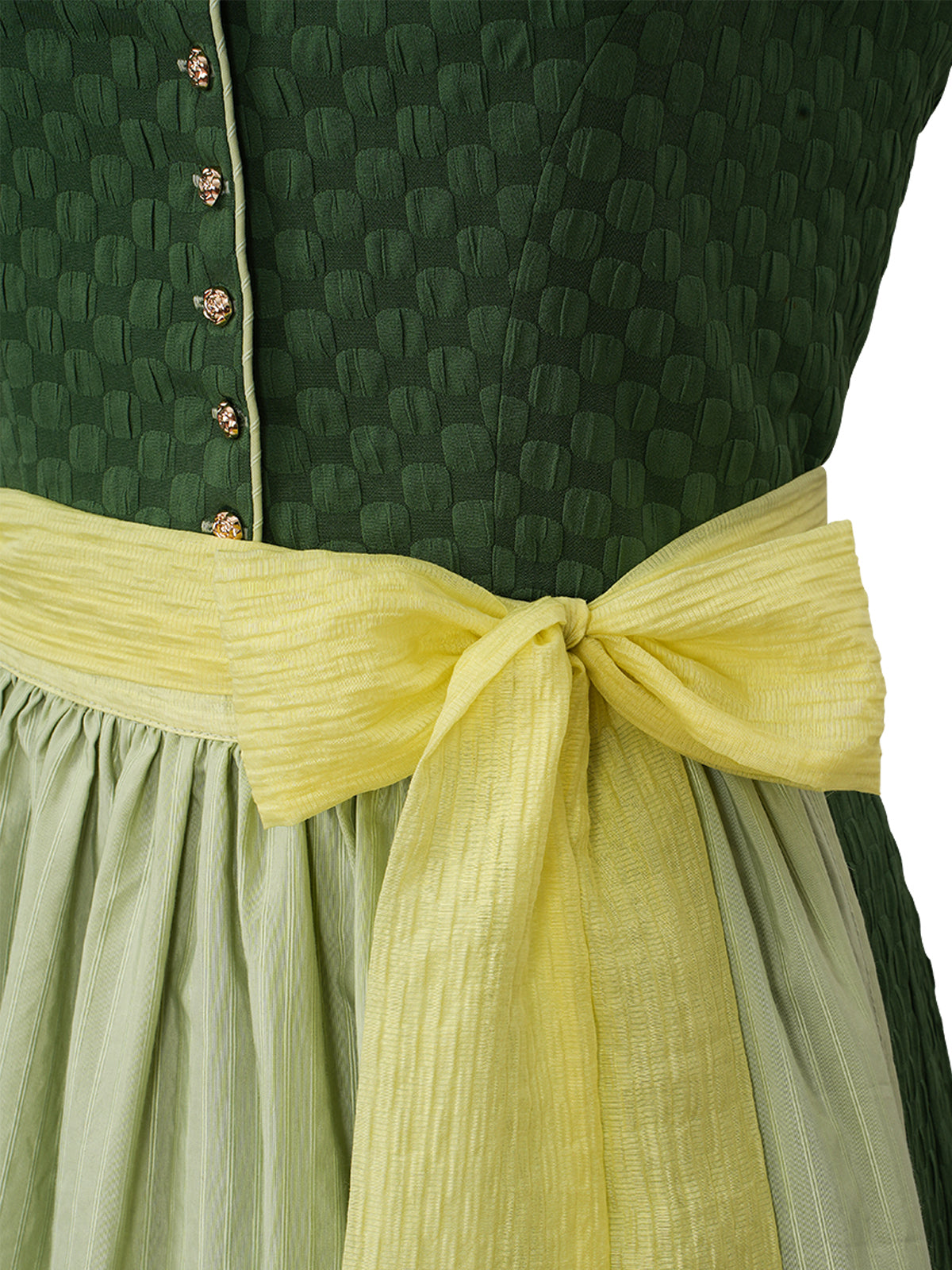 Trachtenkleid Rowan mit elegantem Design in Grün