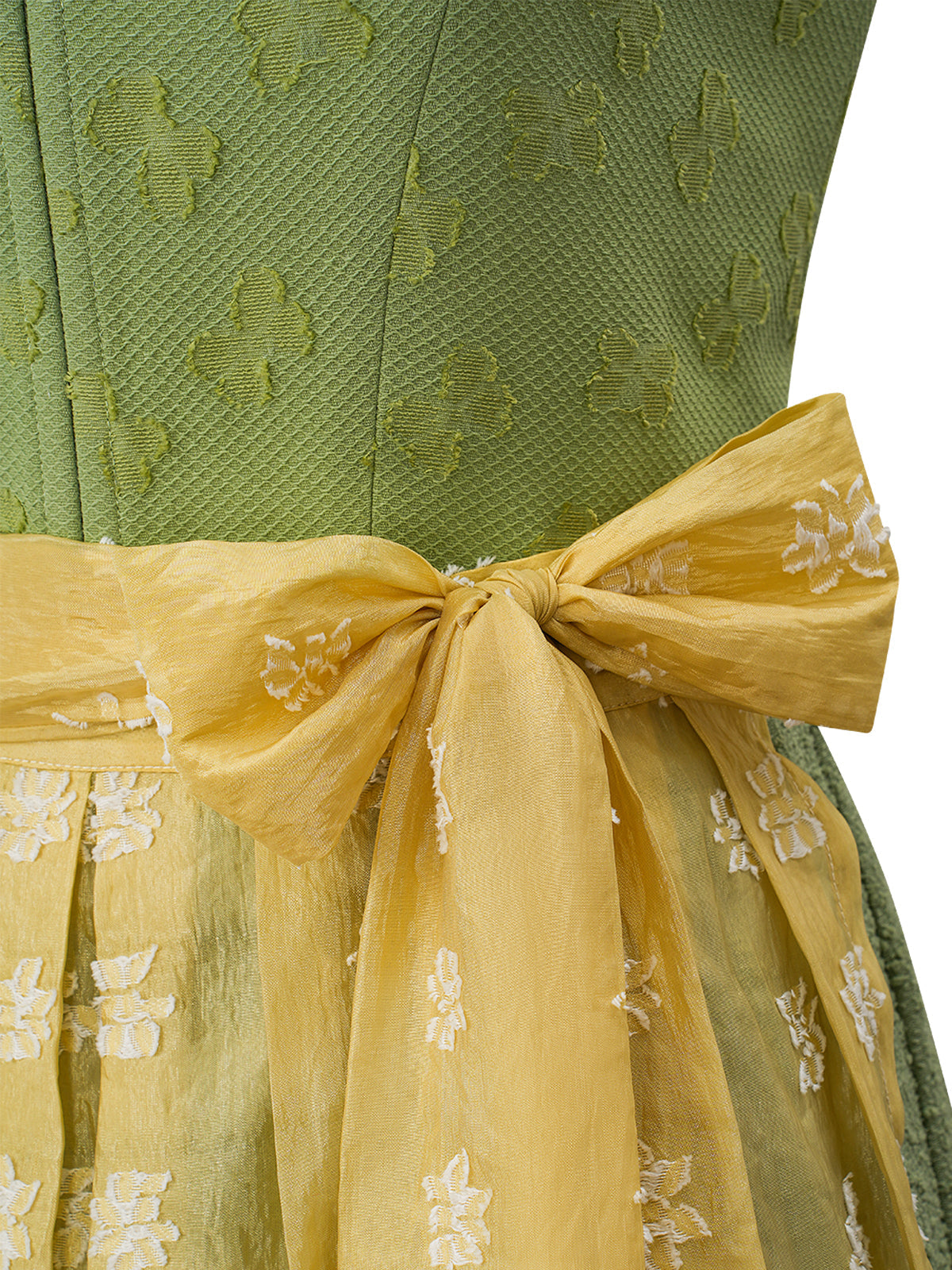 Damen Dirndl Kitt für Oktoberfest in Grün