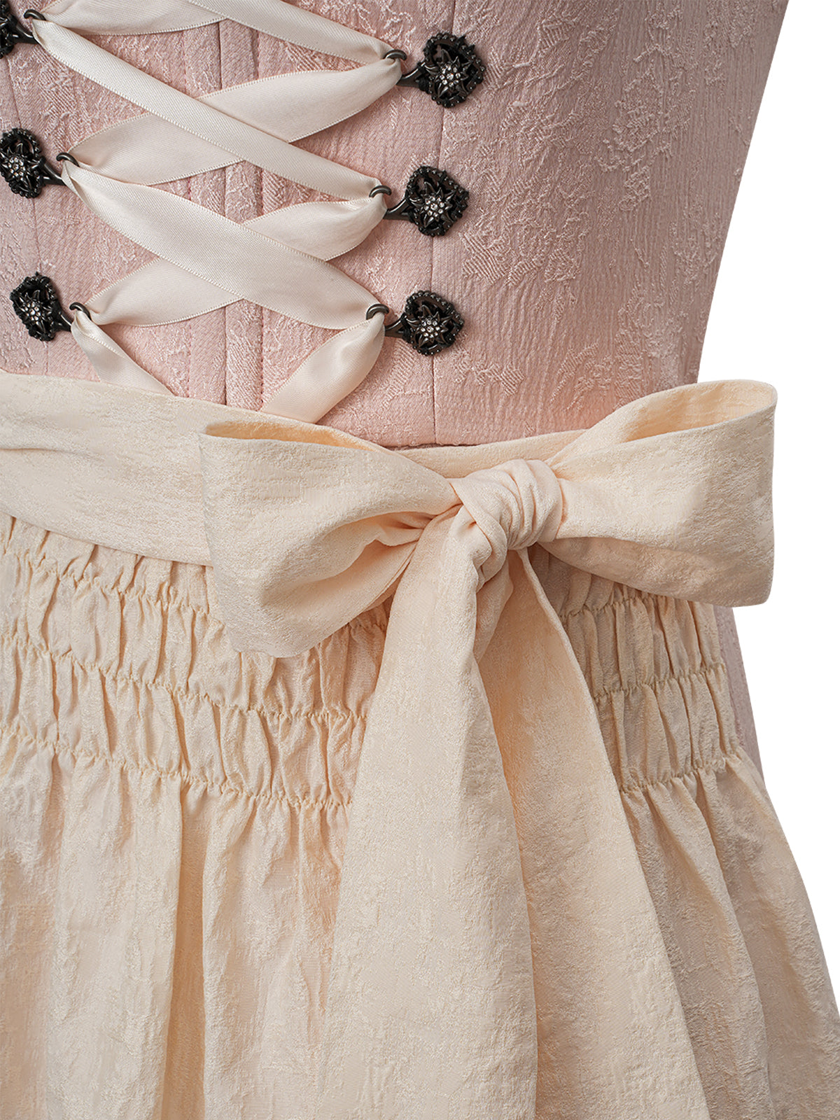Klassisches Dirndl Kleid Ruth in Rosa