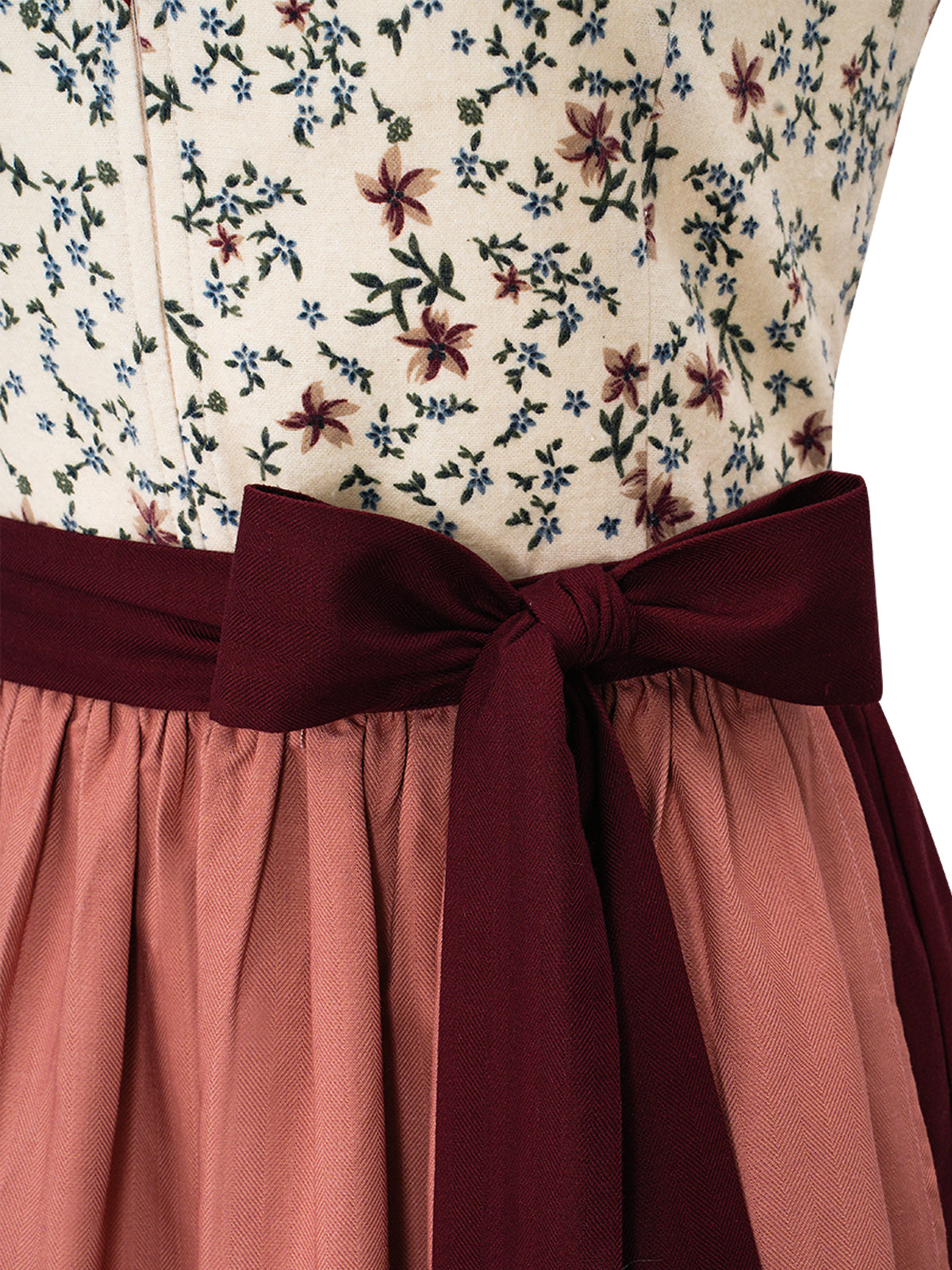 Damen Dirndl Ingrid für Oktoberfest in Rot