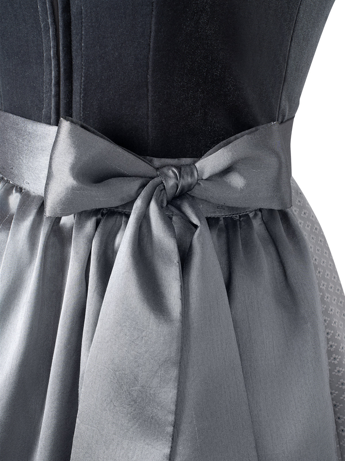 Klassisches Dirndl Kleid Anella in Grau