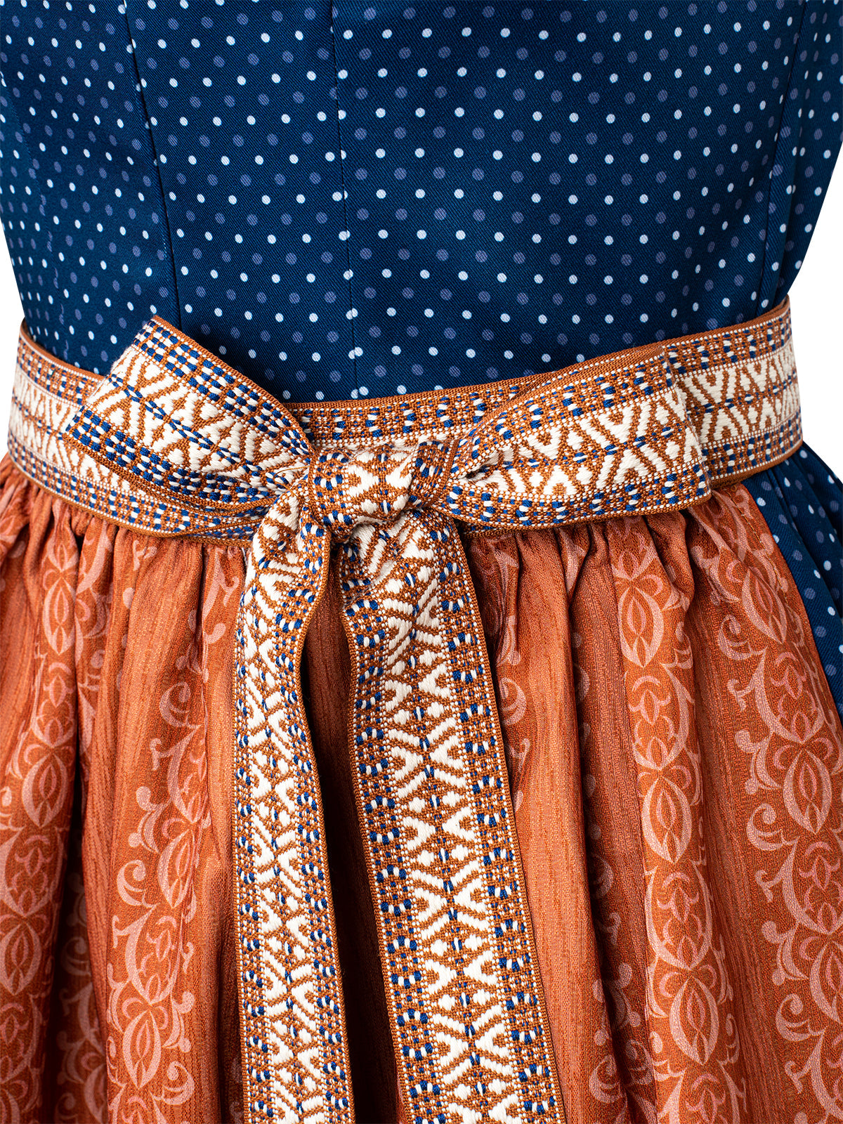 Festliches Dirndl Josephine für die Wiesn in Blau
