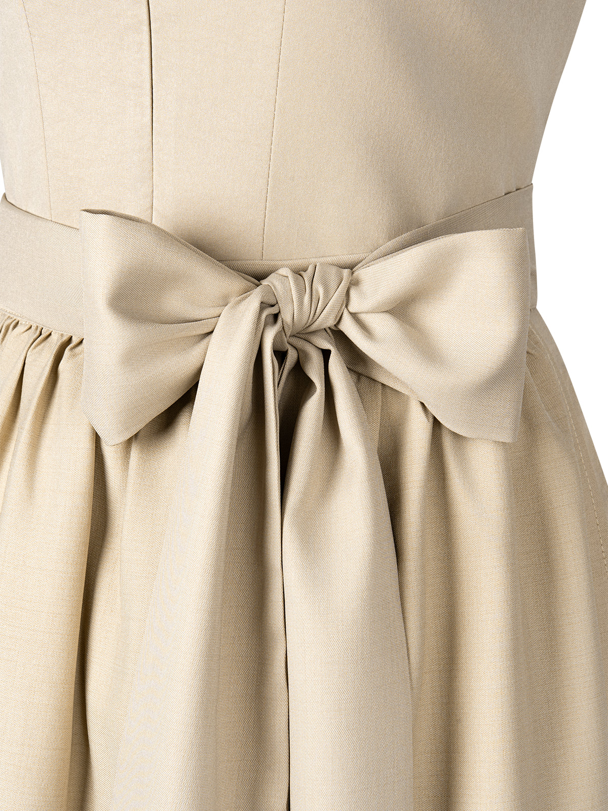 Dirndl Andrina im traditionellen Trachtenstil in Beige