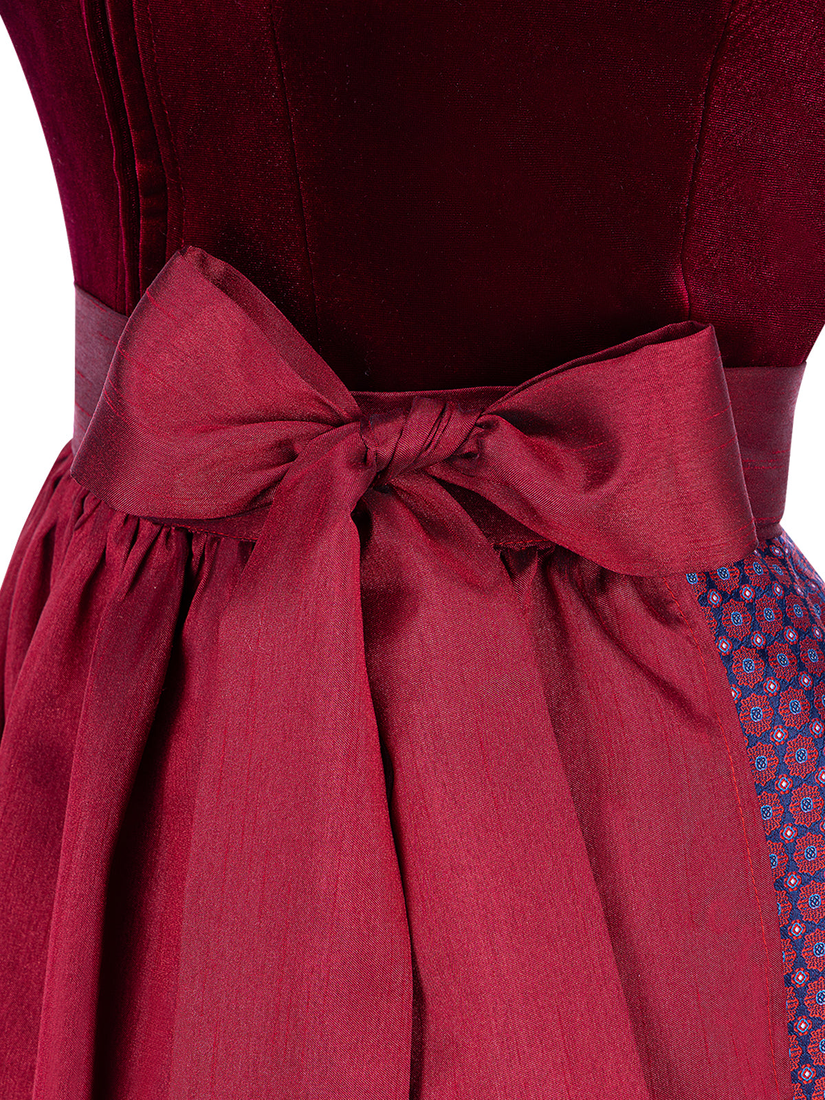Damen Dirndl Massia für Oktoberfest in Rot