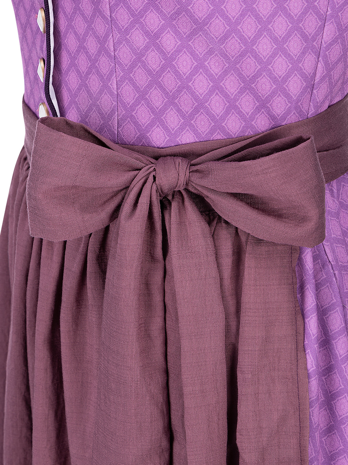 Klassisches Dirndl Kleid Daniela In Lila