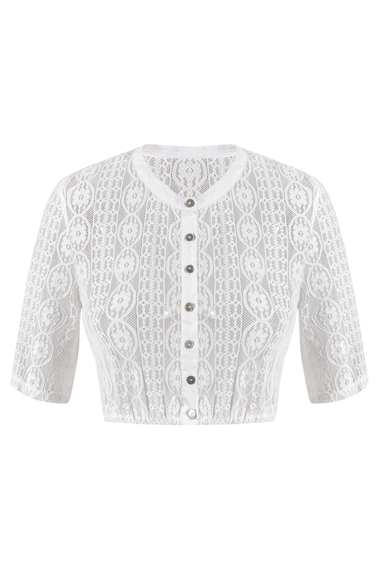 Klassische Dirndlbluse Bluse Lucy für Oktoberfest
