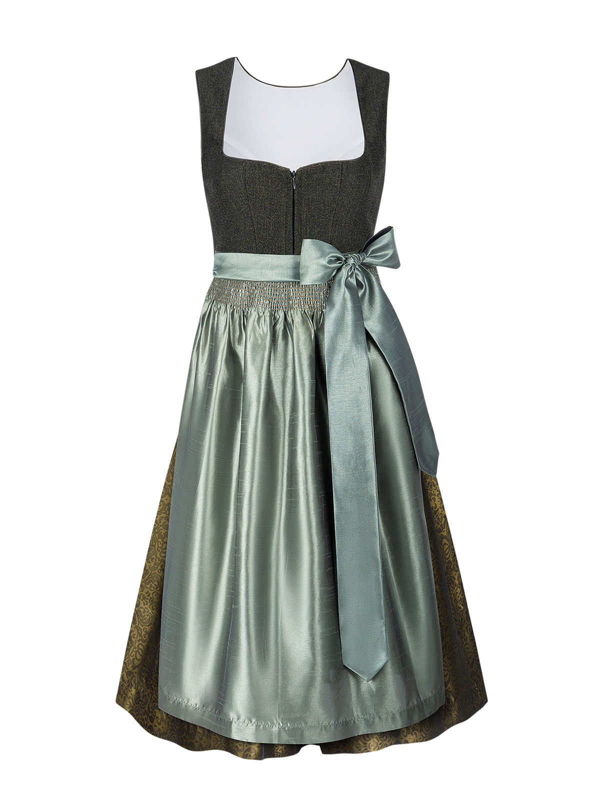 Dirndl Dora im traditionellen Trachtenstil in Grün