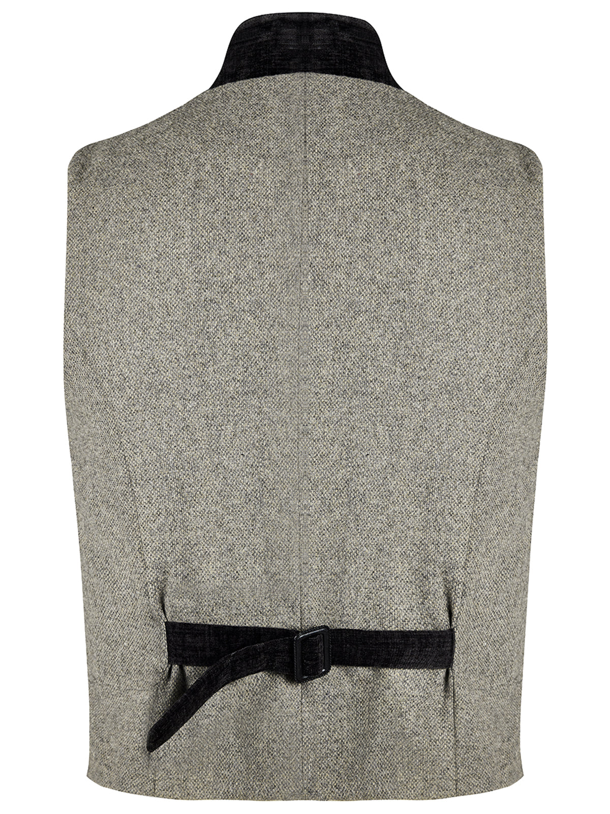 Trachtenweste Herrenweste Logen im eleganten Stil in Grau