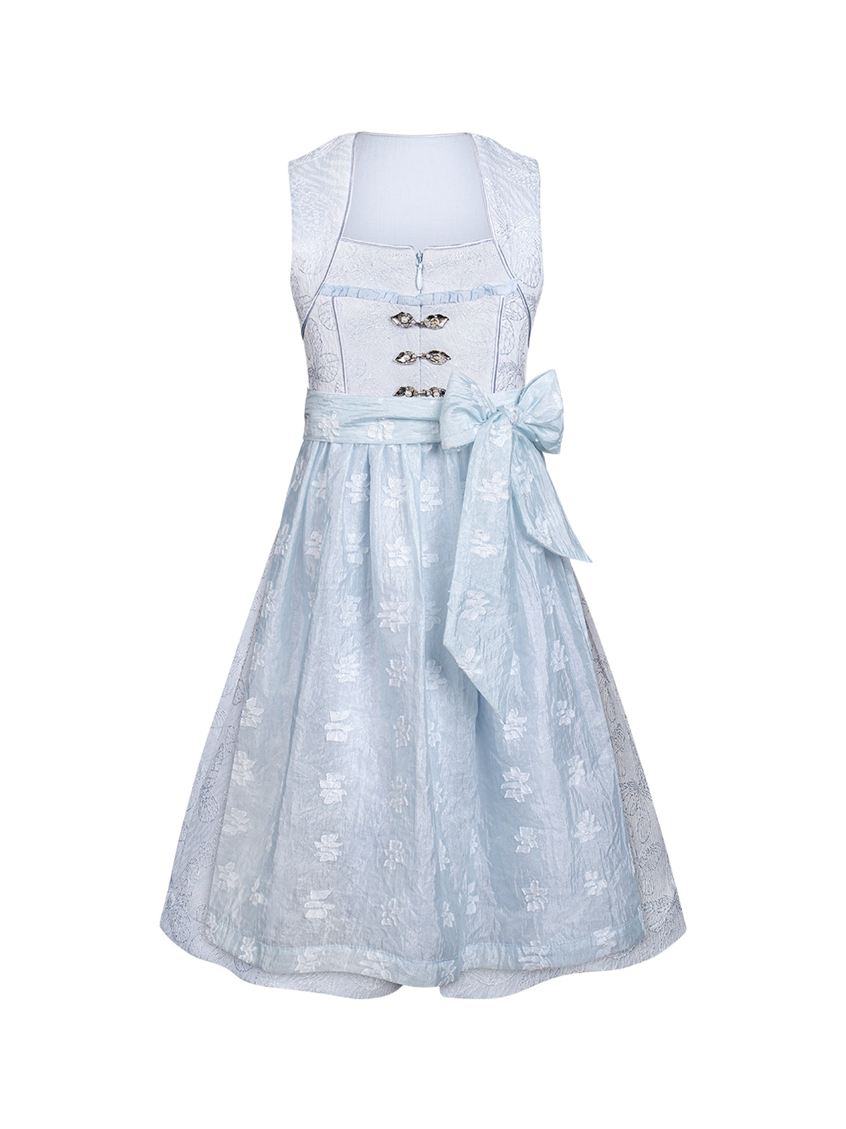 Festliches Dirndl Kinder Dirndl Lobby In Creme für die Wiesn in Blau