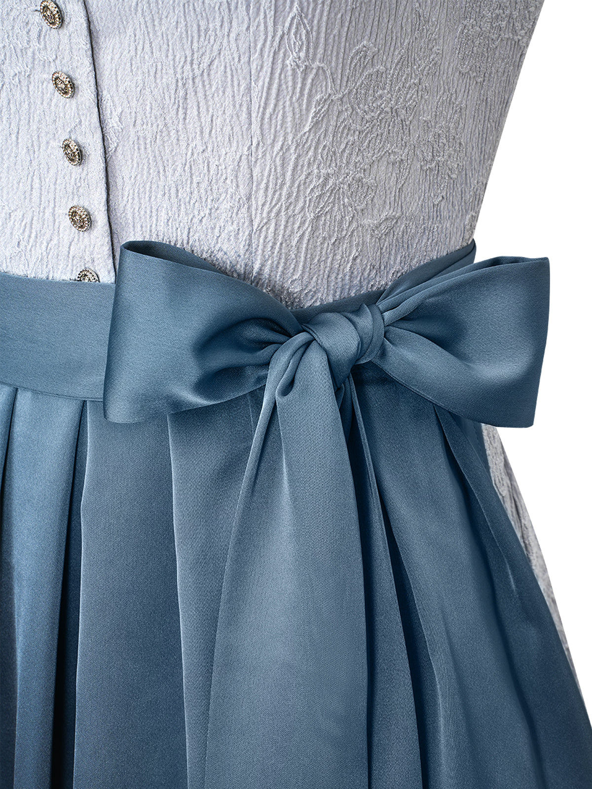 Trachtenkleid Noah mit elegantem Design in Blau