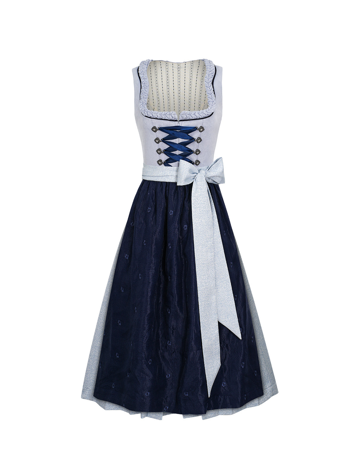 Damen Dirndl Nene für Oktoberfest in Blau