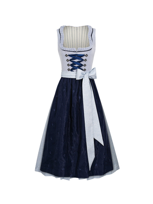 Damen Dirndl Nene für Oktoberfest in Blau