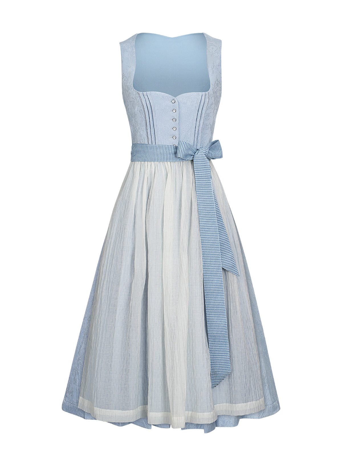 Klassisches Dirndl Kleid Hazel in Blau