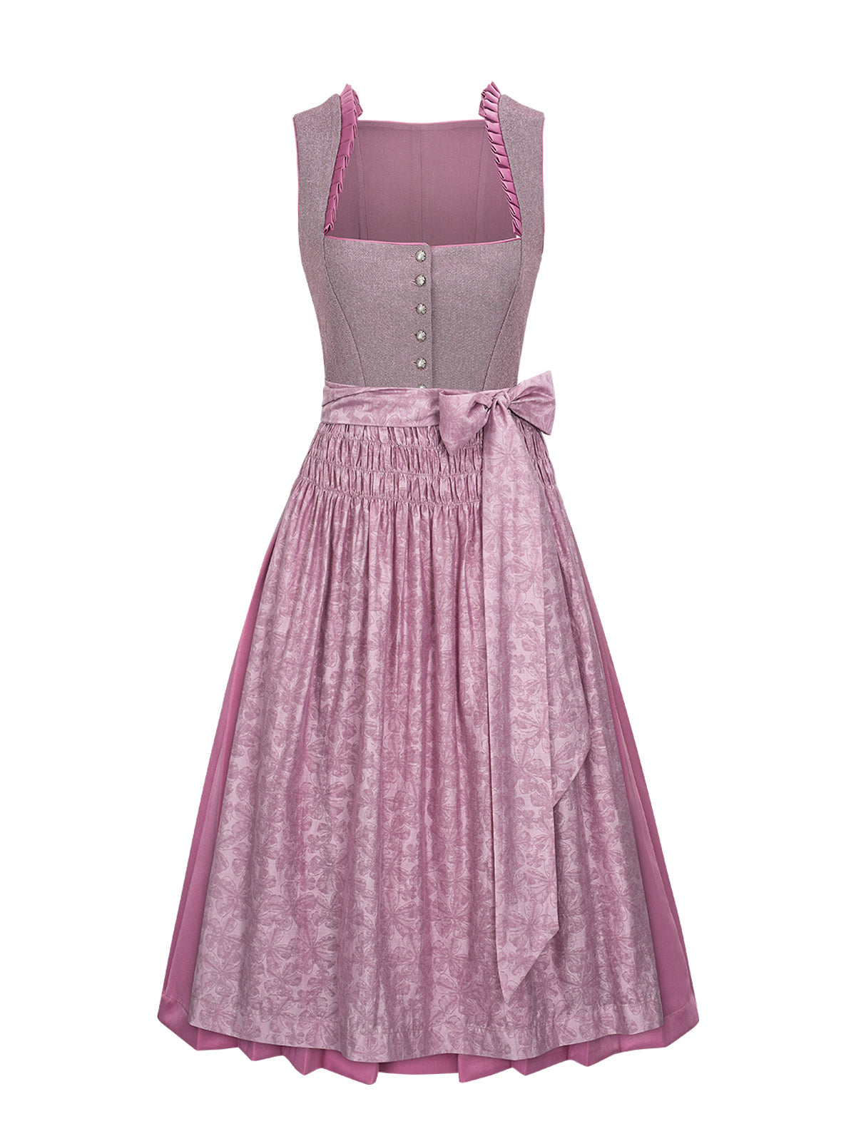 Dirndl Franie im traditionellen Trachtenstil in Lila