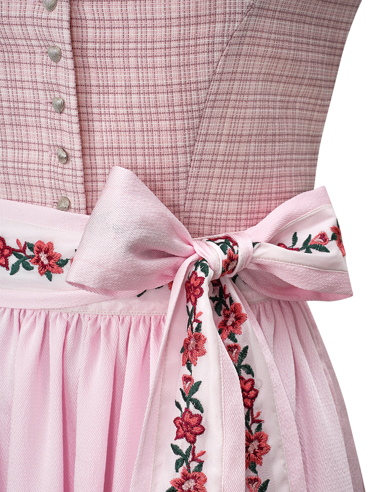 Klassisches Dirndl Kleid Irene in Rosa