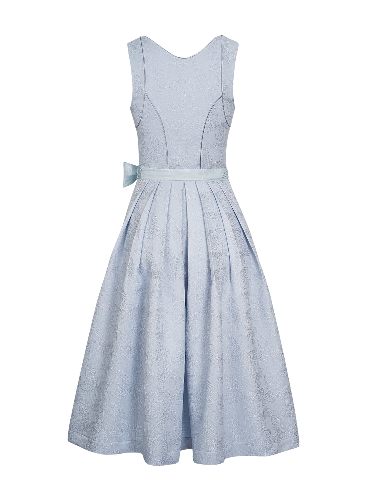 Dirndl Lobby im traditionellen Trachtenstil in Blau