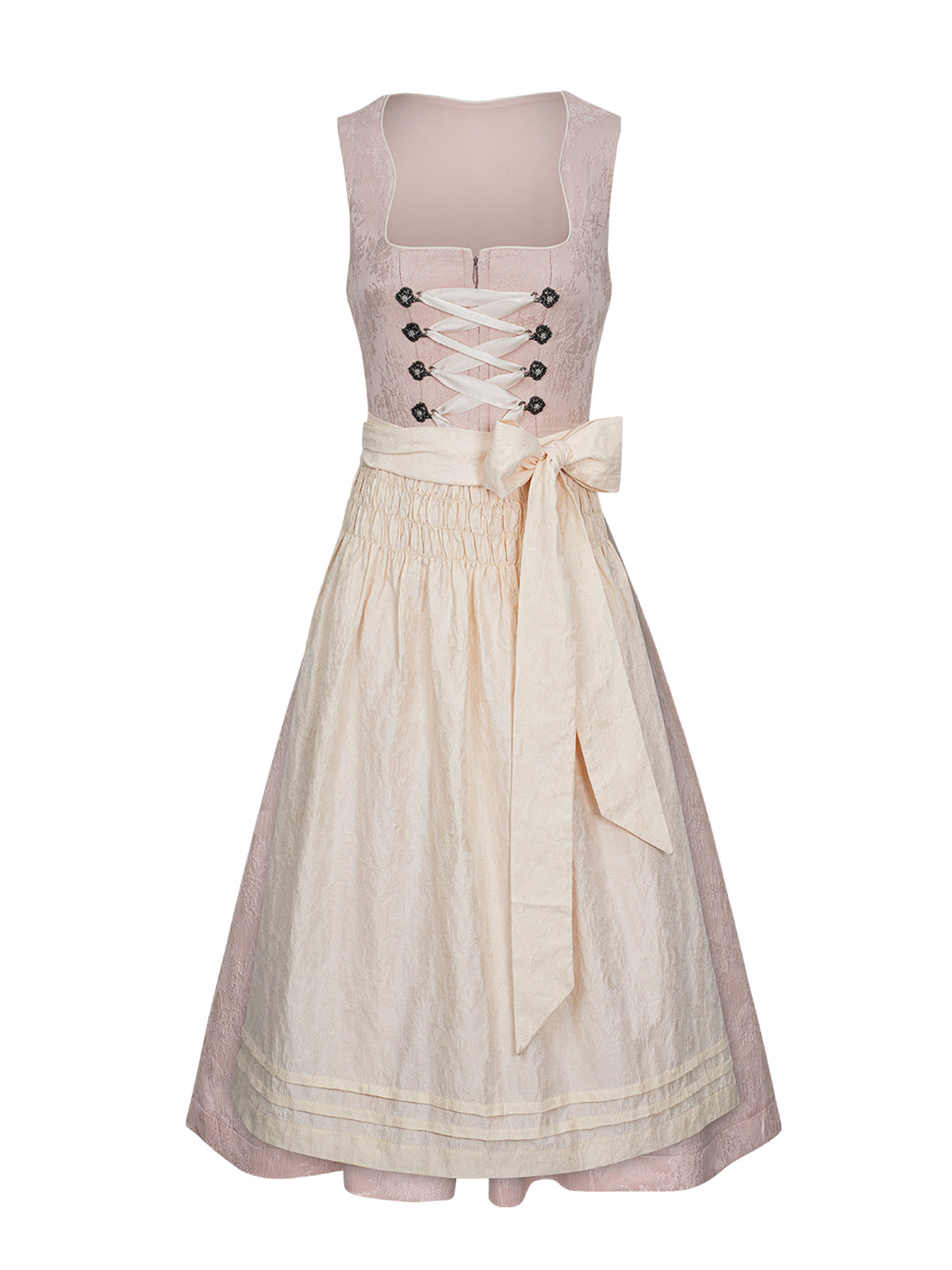 Klassisches Dirndl Kleid Ruth in Rosa