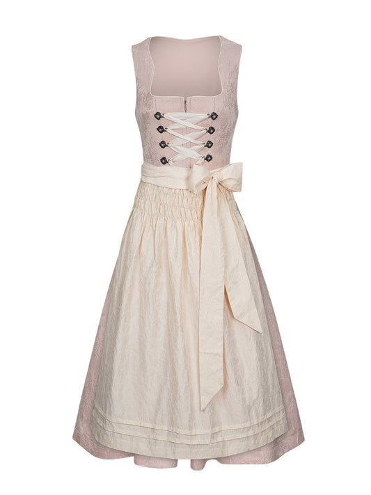 Klassisches Dirndl Kleid Ruth in Rosa