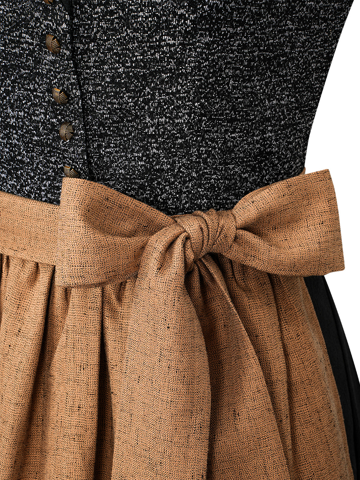 Damen Dirndl Anemone für Oktoberfest in Schwarz
