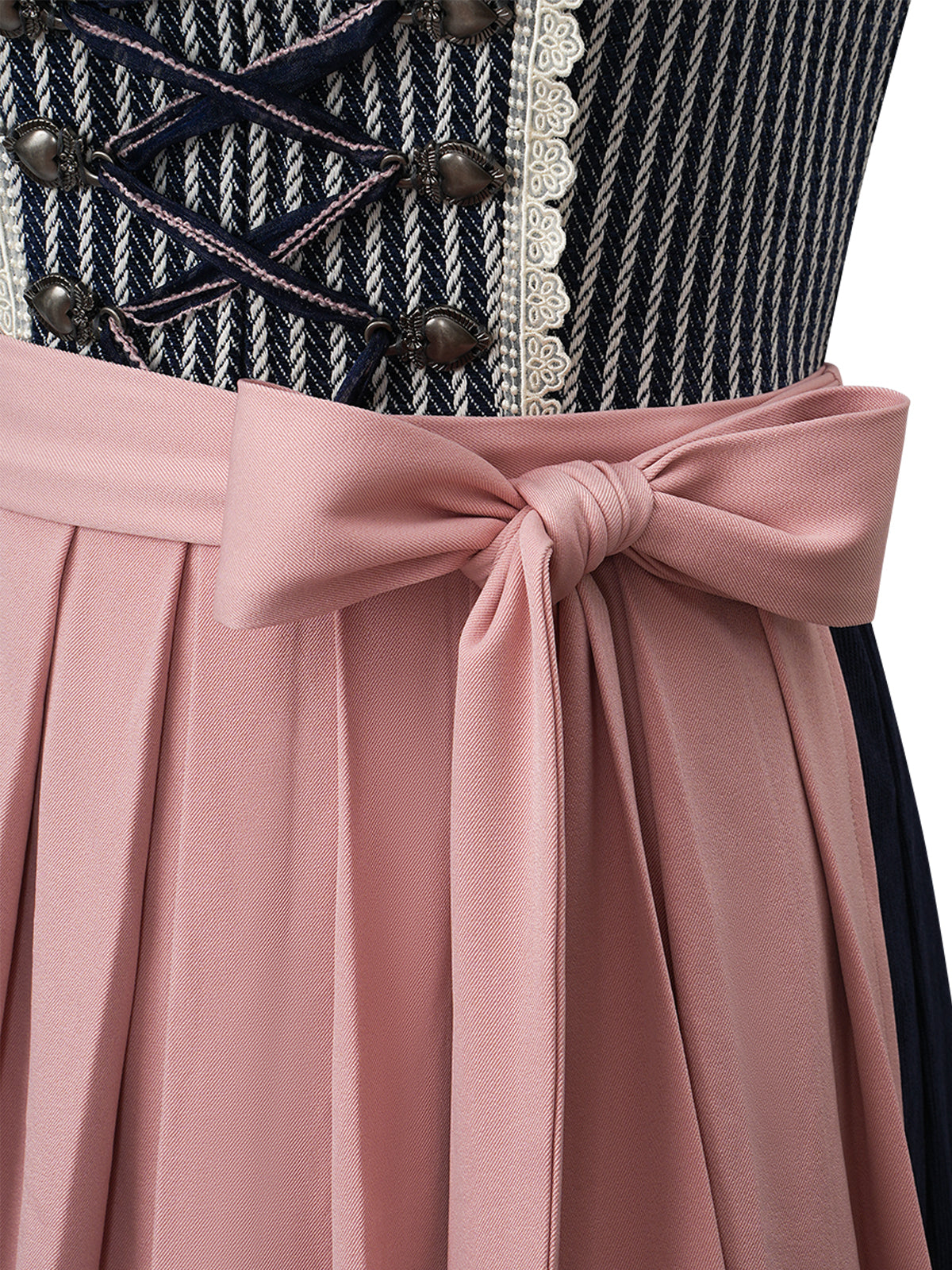 Trachtenkleid Harper mit elegantem Design in Blau
