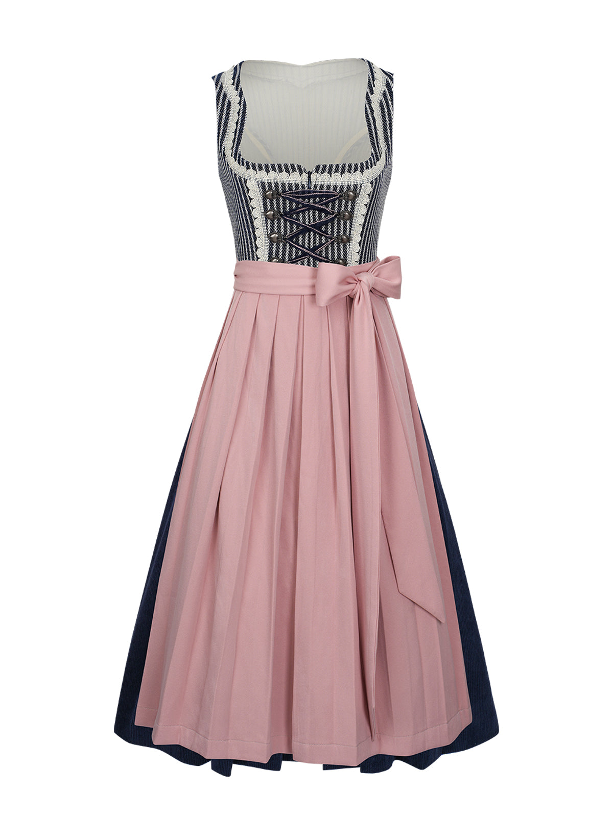 Trachtenkleid Harper mit elegantem Design in Blau