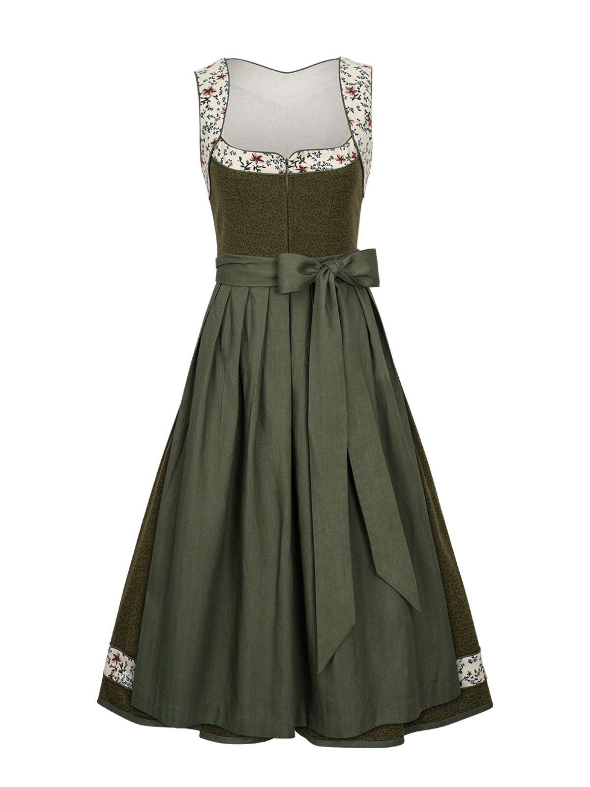 Klassisches Dirndl Kleid Ella in Grün