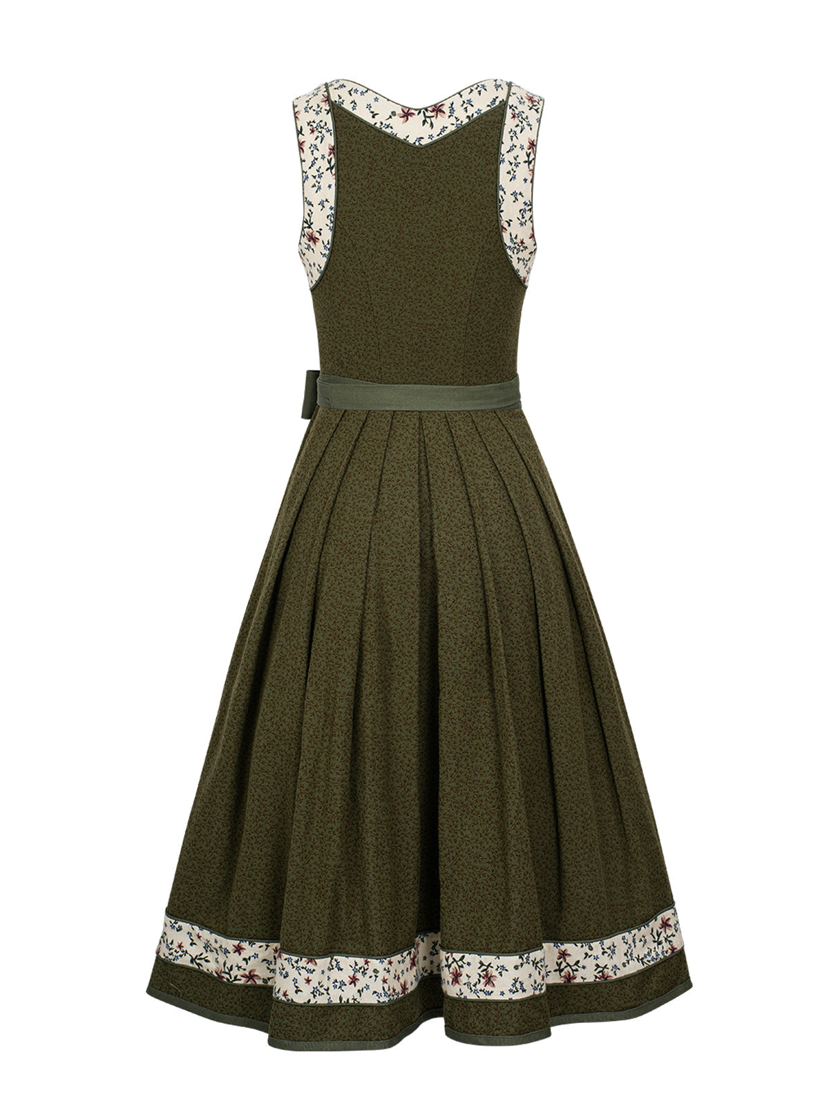 Klassisches Dirndl Kleid Ella in Grün