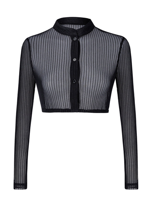 Edle Trachtenbluse Bluse Liss für Damen in Schwarz