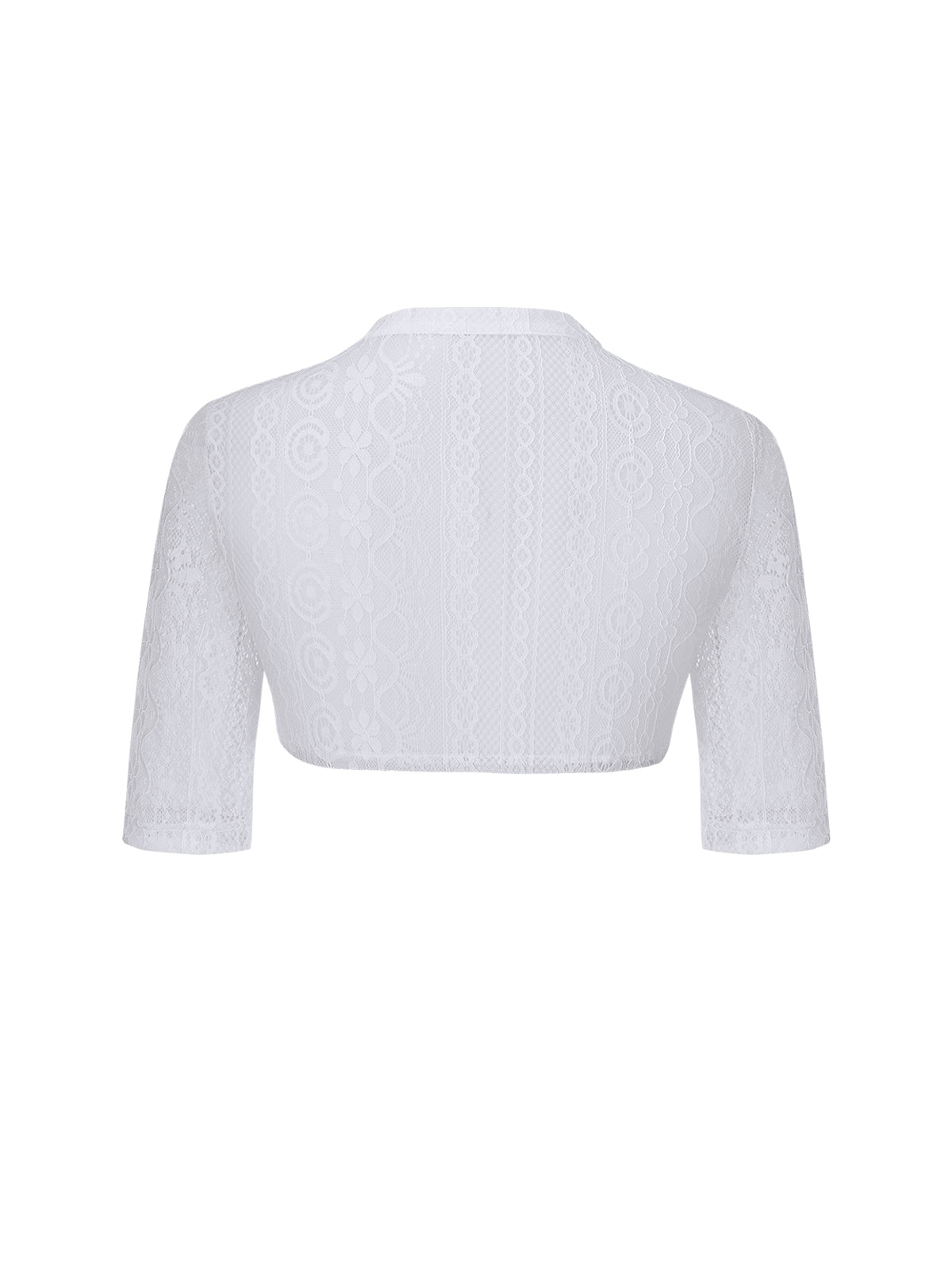 Damen Trachtenbluse Bluse Resola im festlichen Stil in Weiß