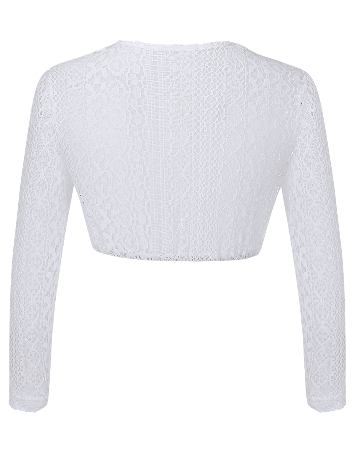 Dirndlbluse Bluse Lilith Weiss mit elegantem Trachten Design in Weiß