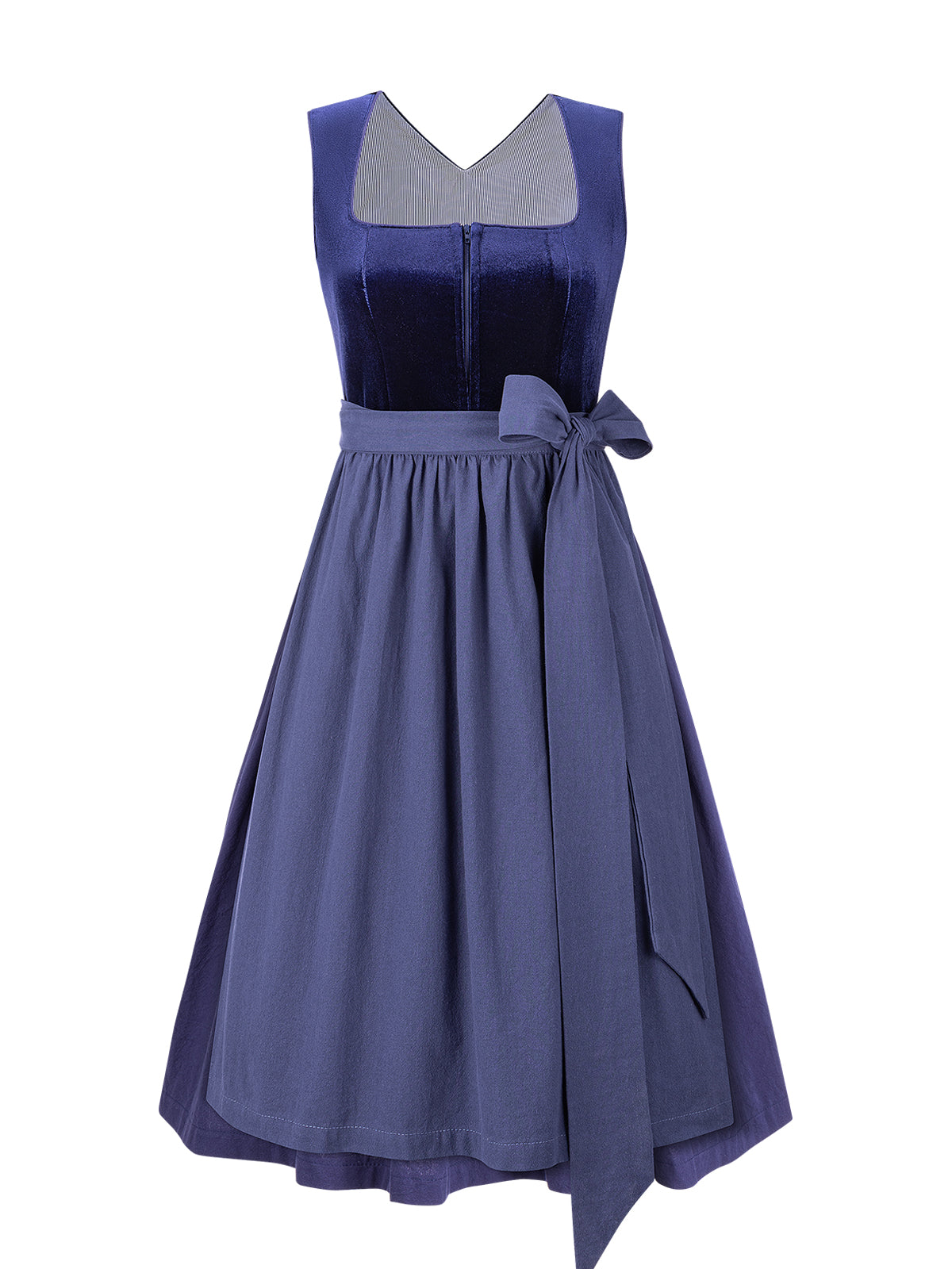 Klassisches Dirndl Kleid Melisa in Blau