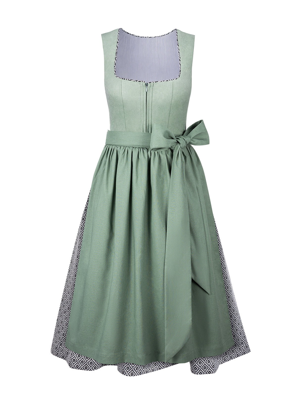 Damen Dirndl Qunie für Oktoberfest in Grün