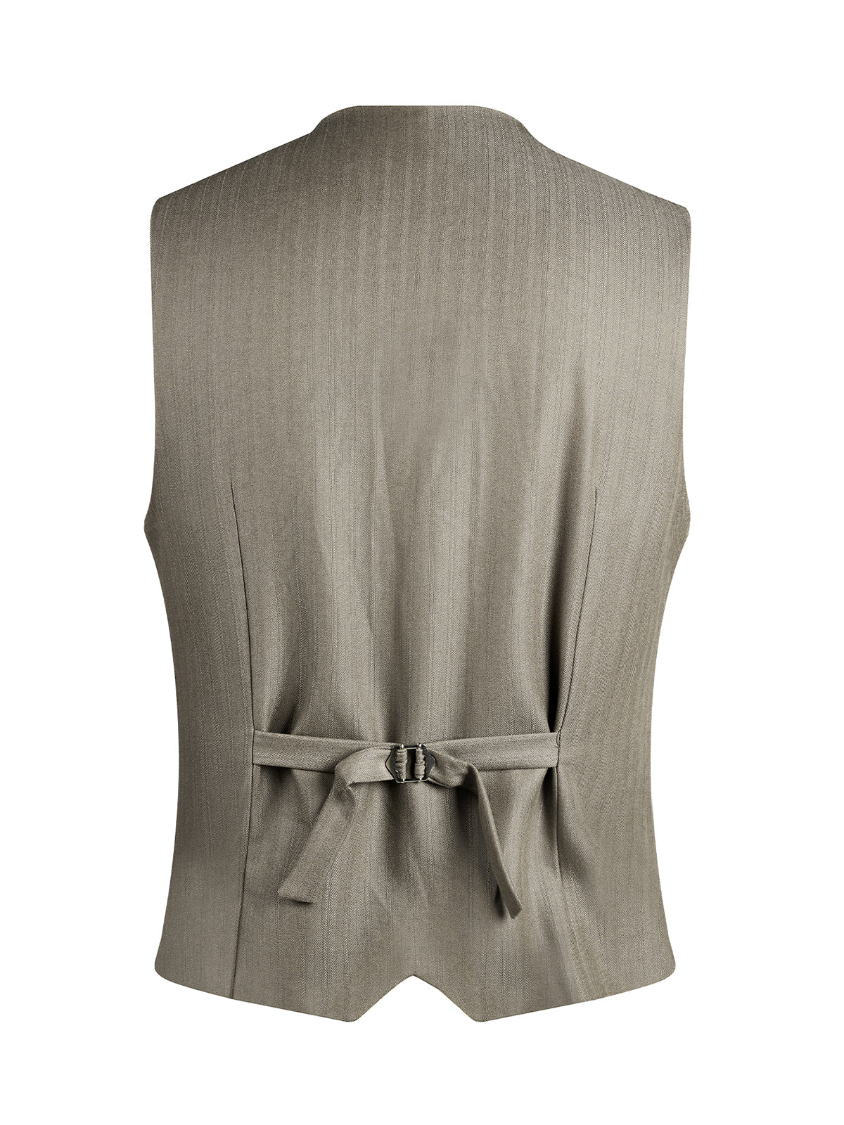 Klassische Weste Herrenweste Leon Brown zum Trachten Outfit in Braun