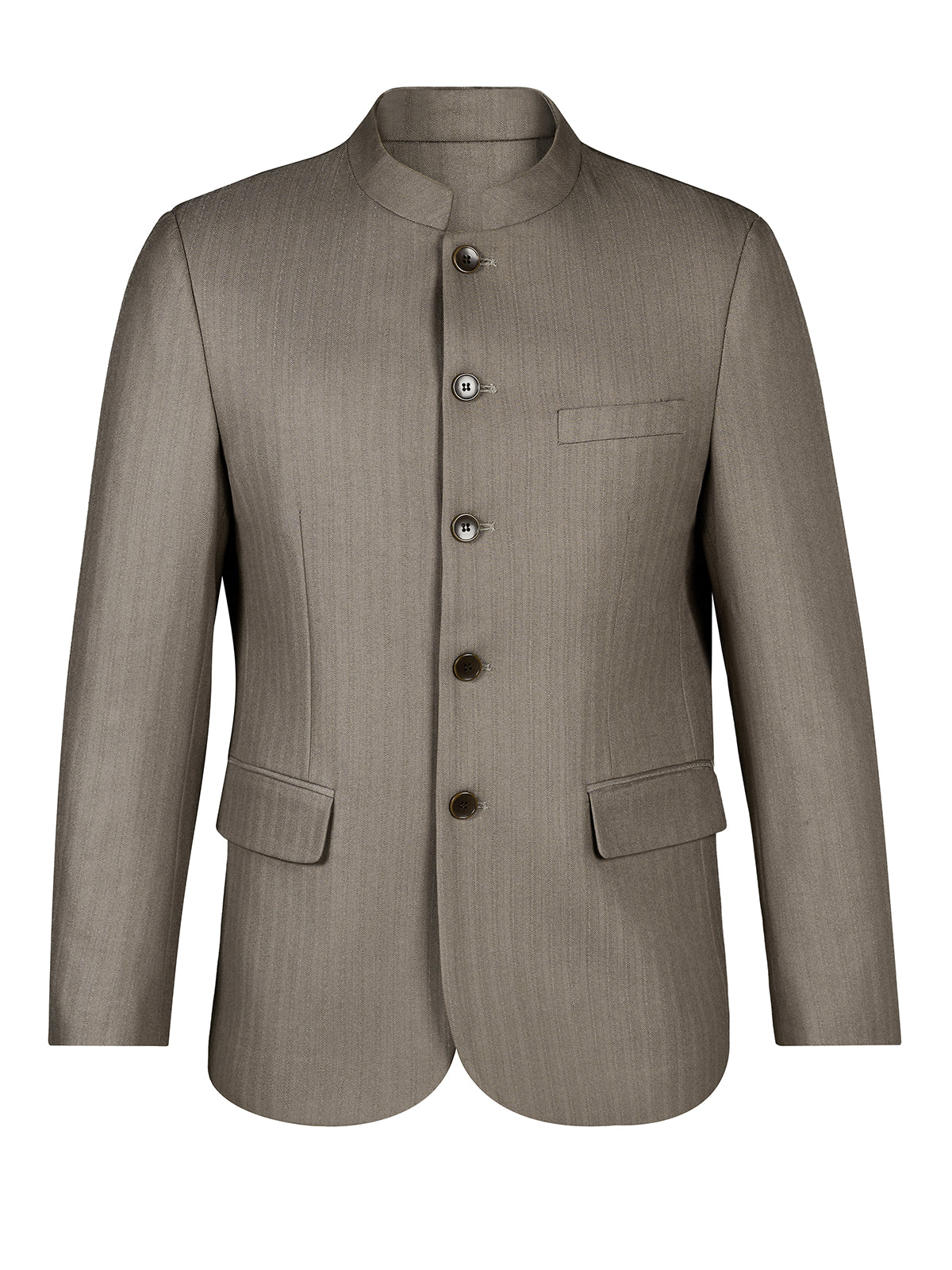 Premium Trachtenjacke Herrensakko Leon Brown für die Wiesn in Braun