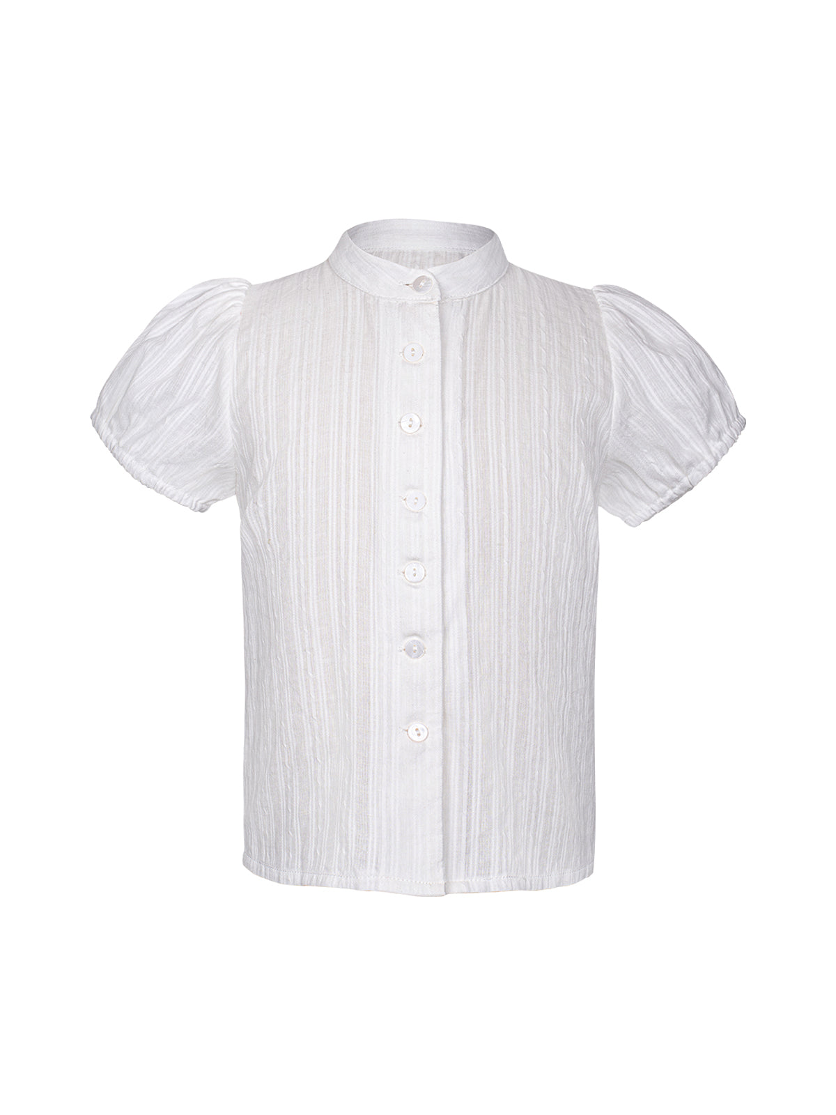 Edle Trachtenbluse Kinder Bluse Kaka In Weiss für Damen in Weiß