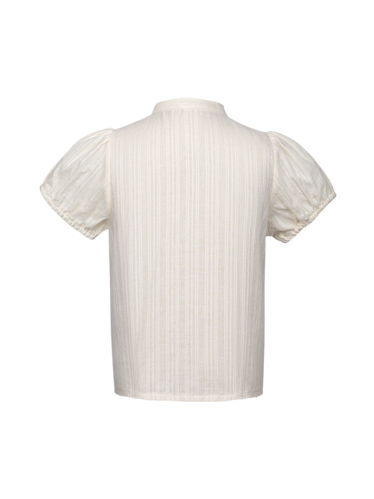 Spitzen Bluse Kinder Bluse Kaka In Cream zum Dirndl Look in Beige