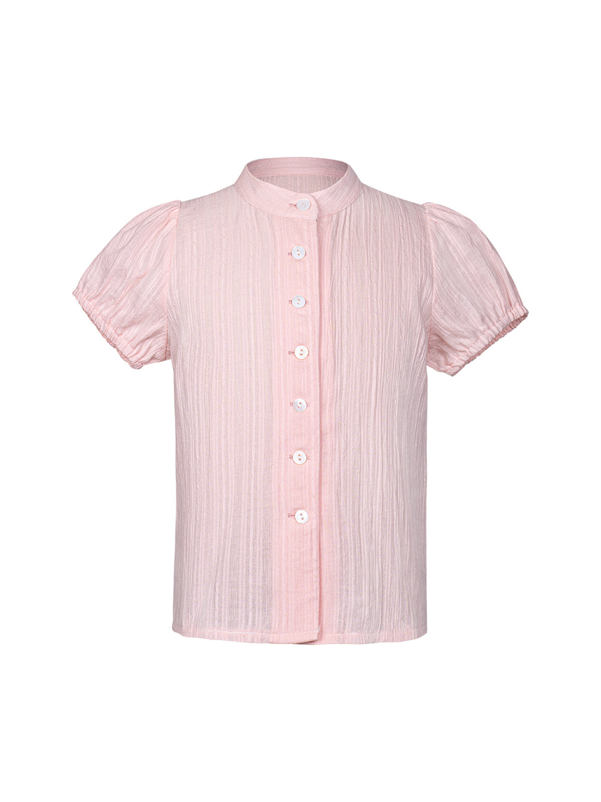 Klassische Dirndlbluse Kinder Bluse Kaka In Rosa für Oktoberfest