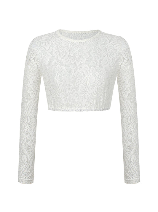 Dirndlbluse Bluse Suri mit elegantem Trachten Design in Weiß