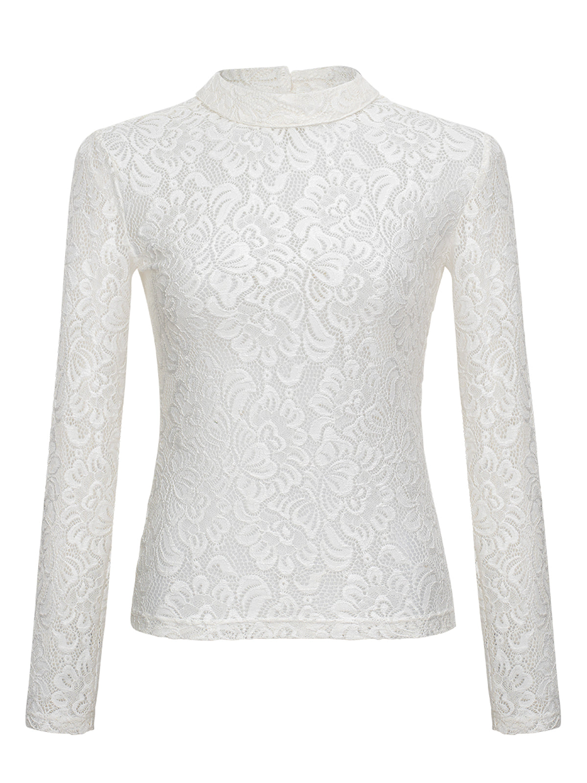Damen Trachtenbluse Spitzenbluse Manie im festlichen Stil in Weiß
