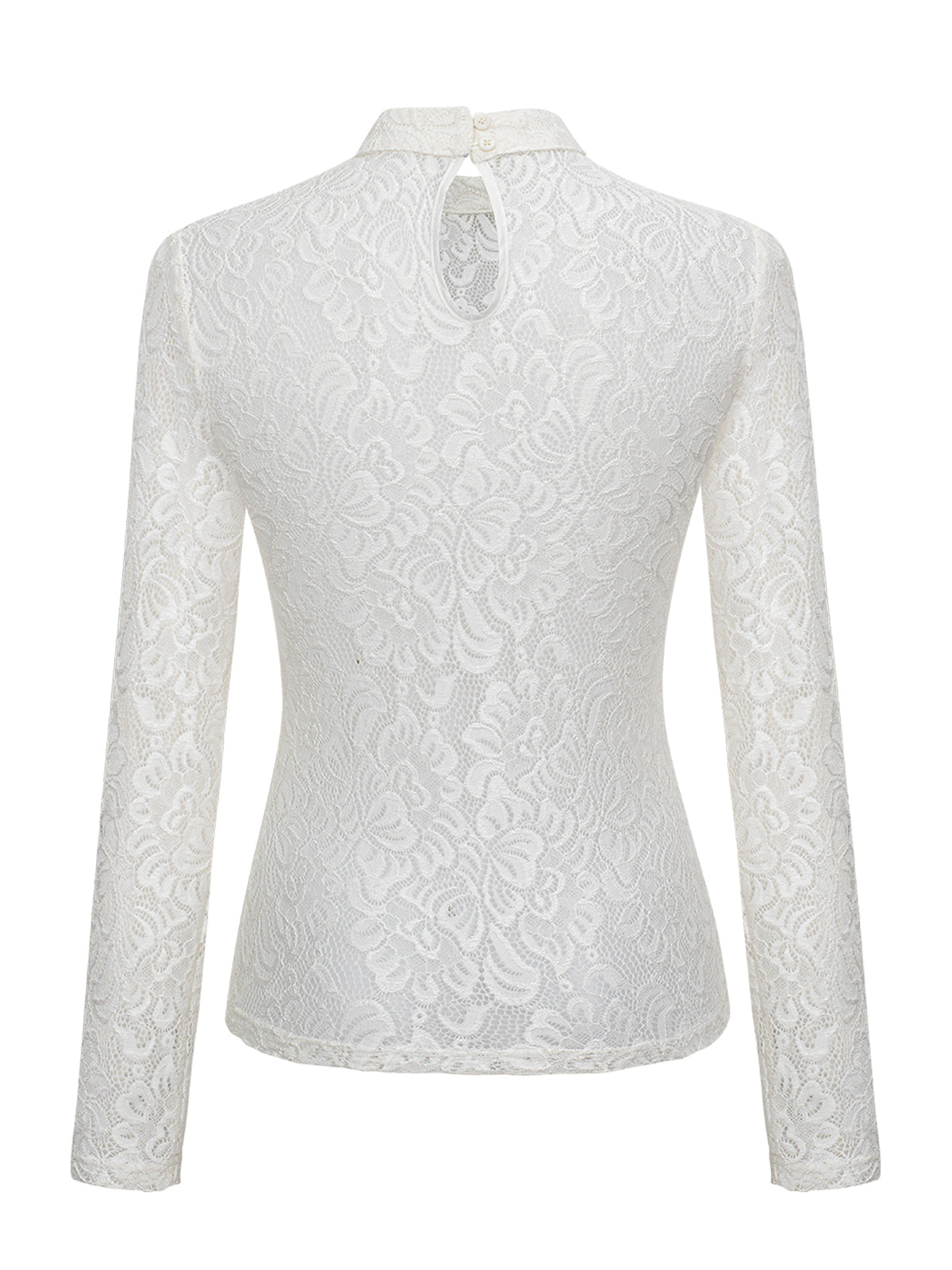 Damen Trachtenbluse Spitzenbluse Manie im festlichen Stil in Weiß