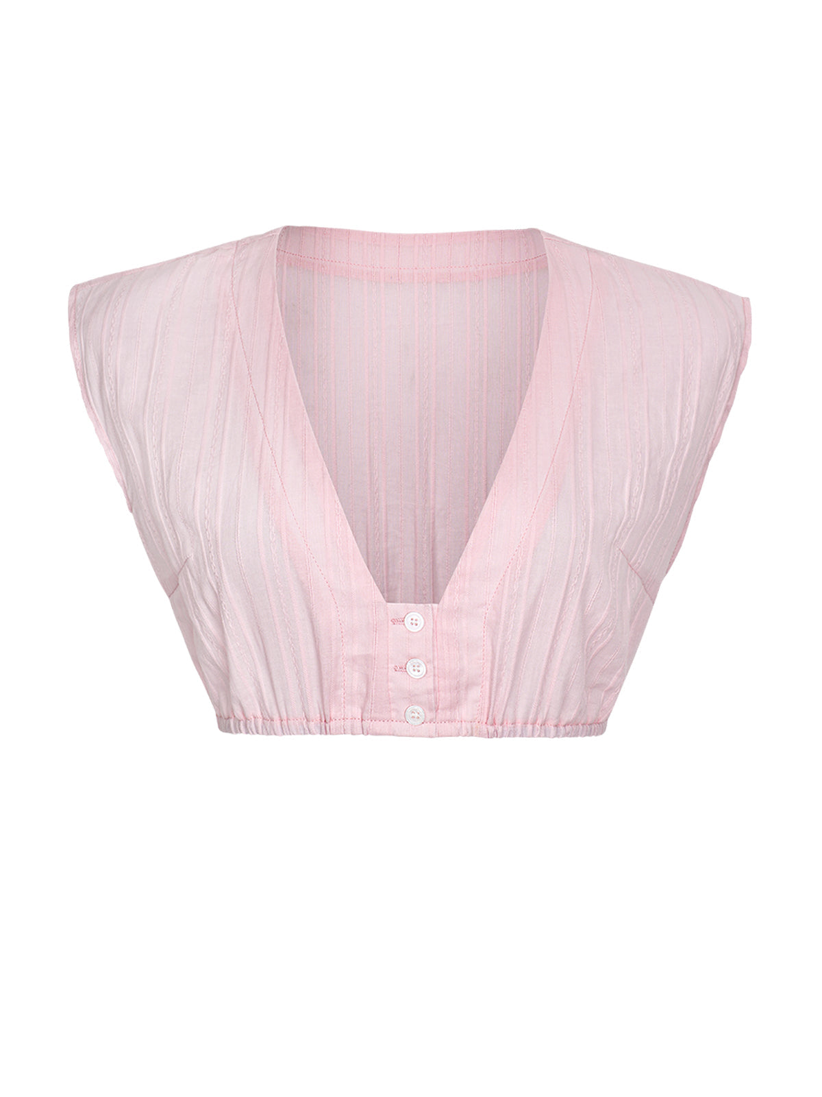 Klassische Dirndlbluse Bluse Milana In Rosa für Oktoberfest