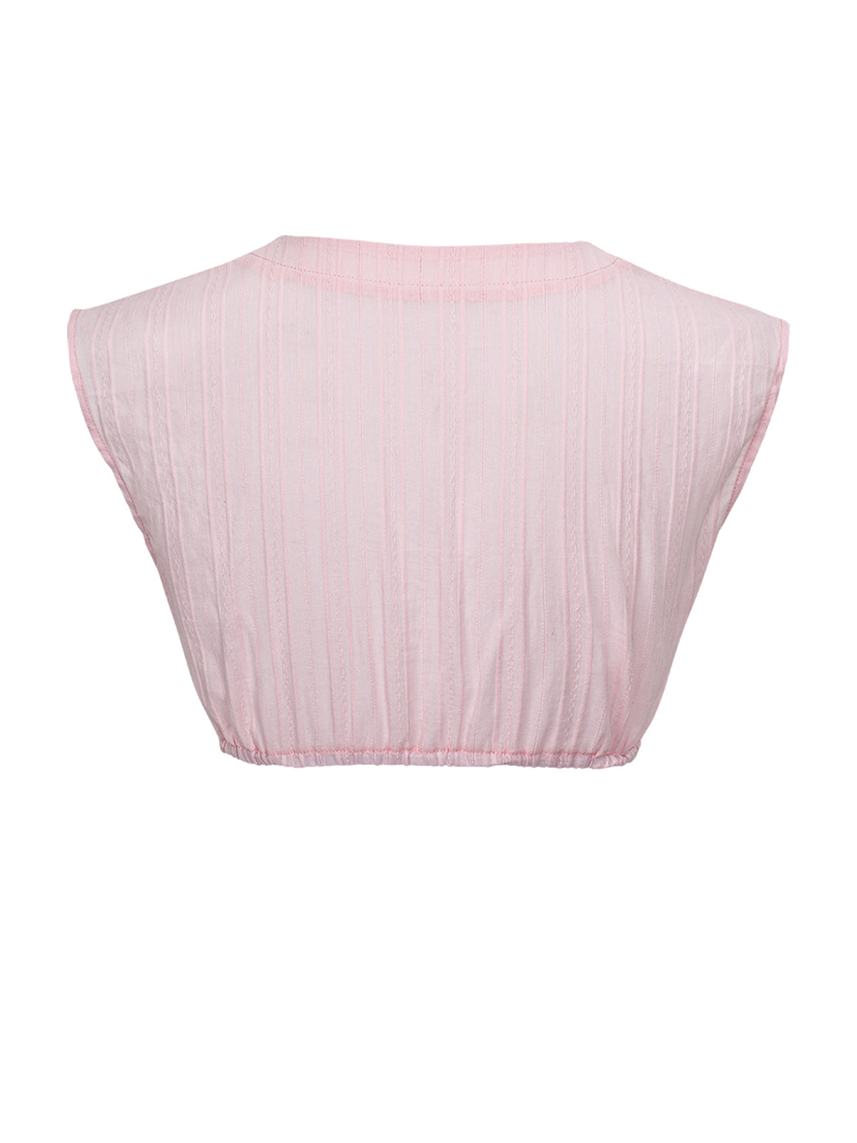 Klassische Dirndlbluse Bluse Milana In Rosa für Oktoberfest