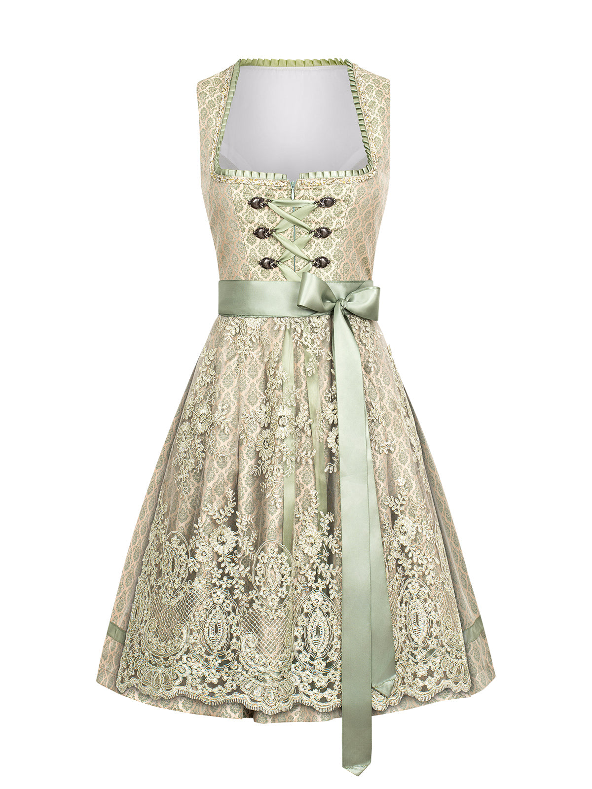 Klassisches Dirndl Kleid Bea in Grün