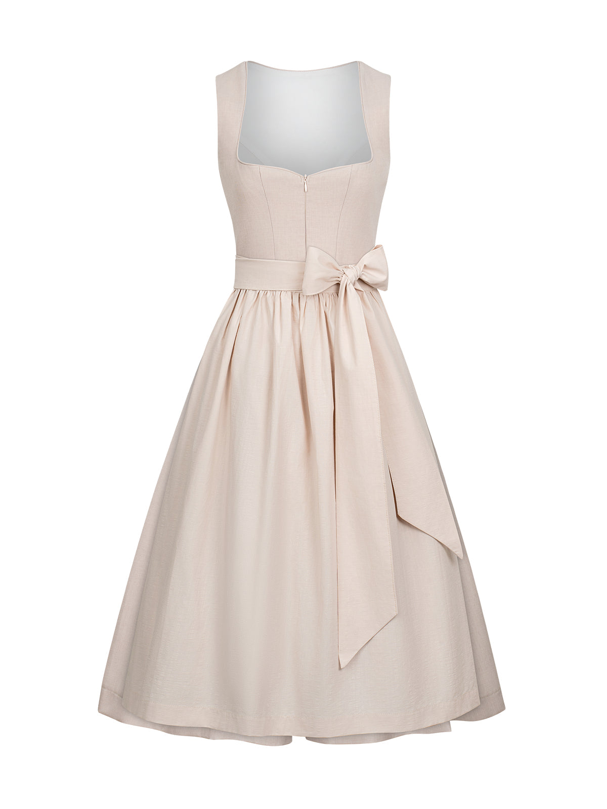 Dirndl Maribel im traditionellen Trachtenstil in Beige