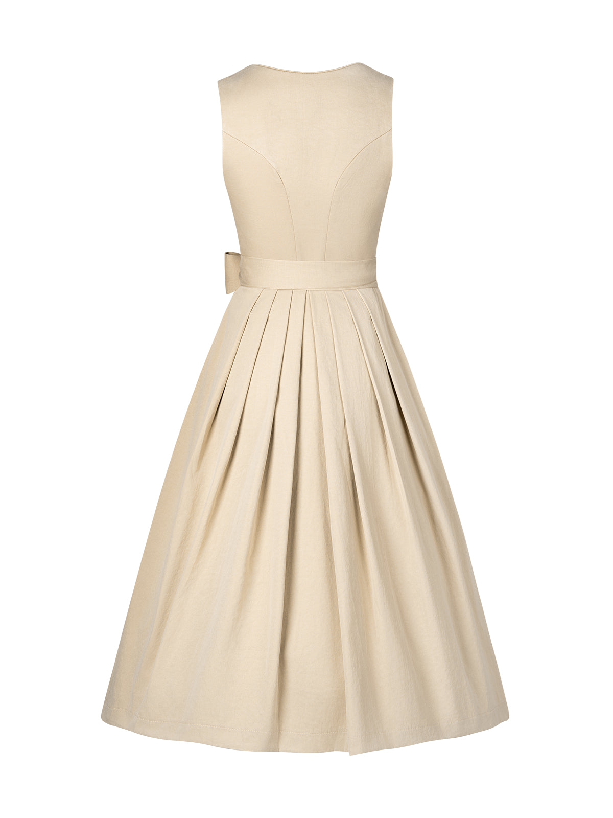 Dirndl Andrina im traditionellen Trachtenstil in Beige