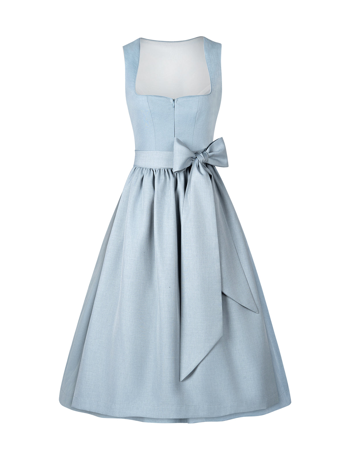 Trachtenkleid Lena mit elegantem Design in Blau