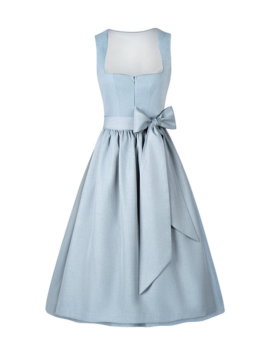 Trachtenkleid Lena mit elegantem Design in Blau