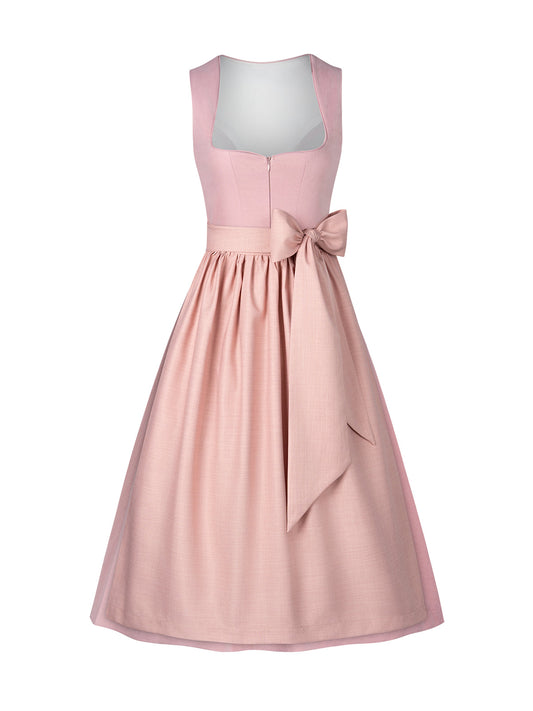 Klassisches Dirndl Kleid Fabia in Rosa