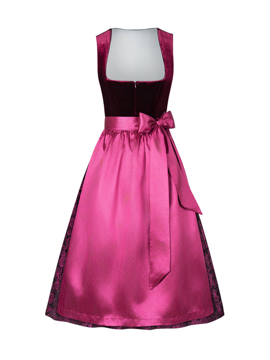 Damen Dirndl Klara für Oktoberfest in Rosa